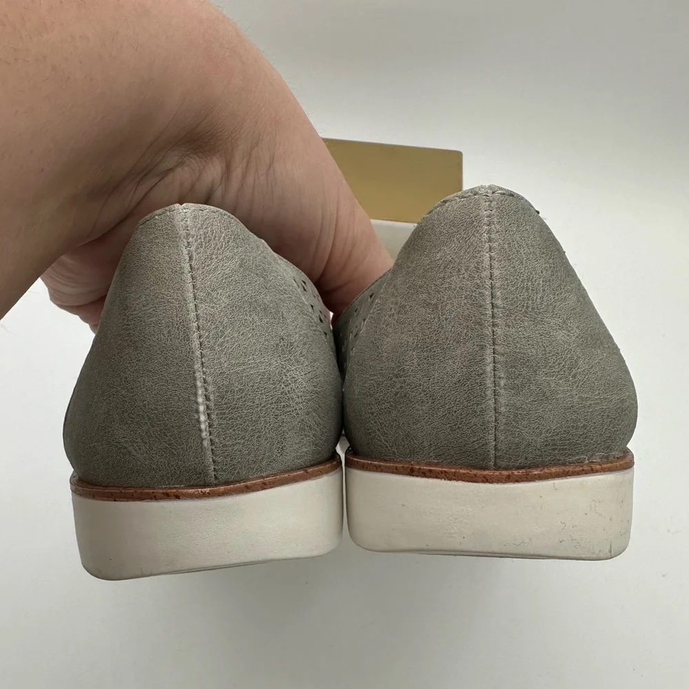 LIFESTRIDE Gray Lasor Cut Slip-On Zamora Loafer | Size 8.5 - Picture 9 of 14